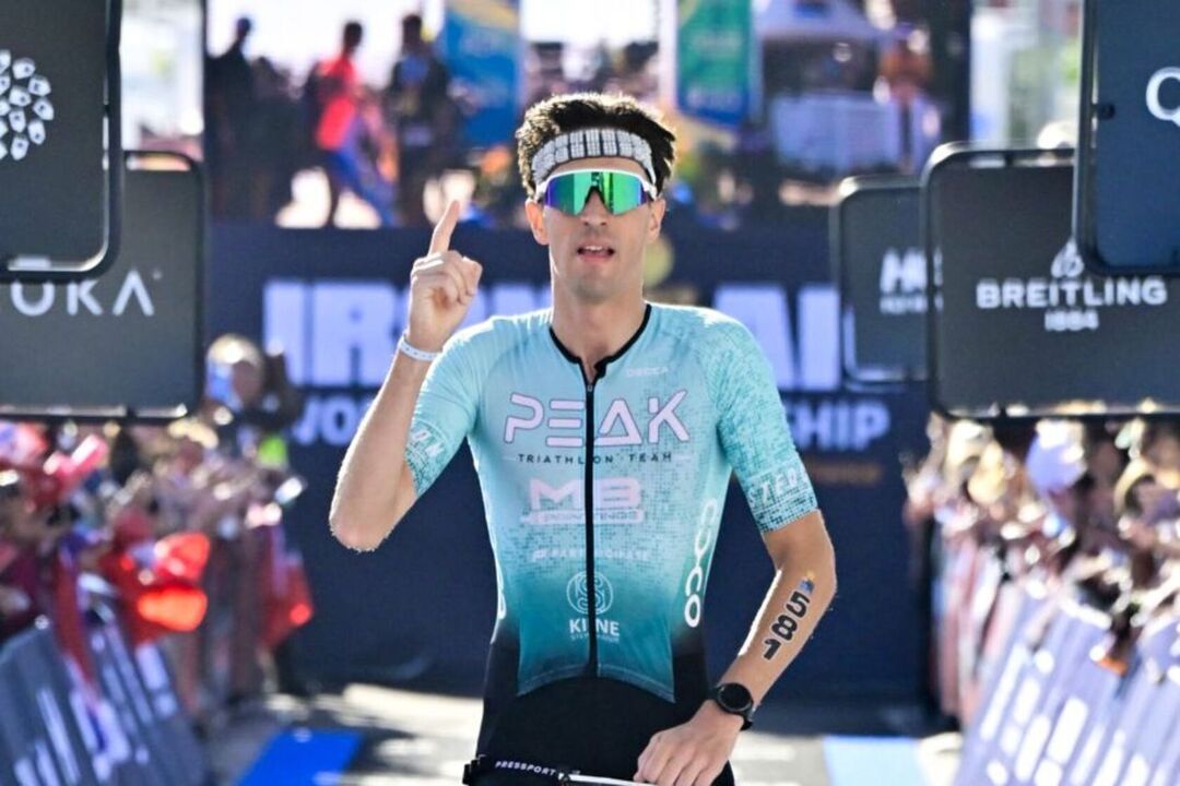 Steven op het WK Ironman in Kona, Hawaï
