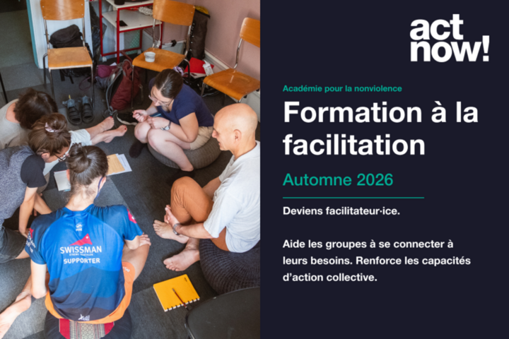 Formation à la facilitation - automne 2026