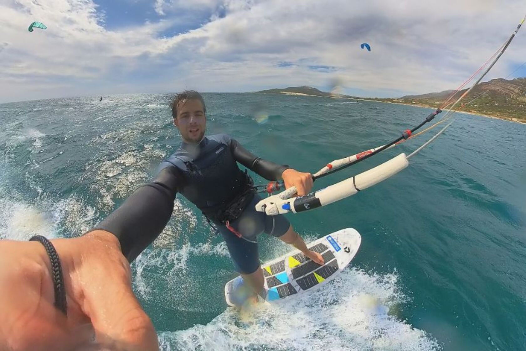 Ben met de wind in de rug langs de Belgische kust